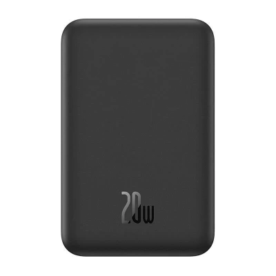 Baseus 5000mAh 20W černá magnetická mini powerbanka