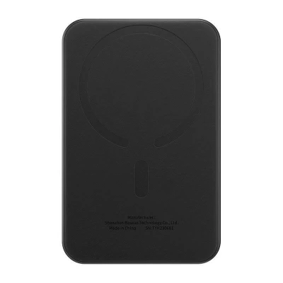 Baseus 5000mAh 20W černá magnetická mini powerbanka