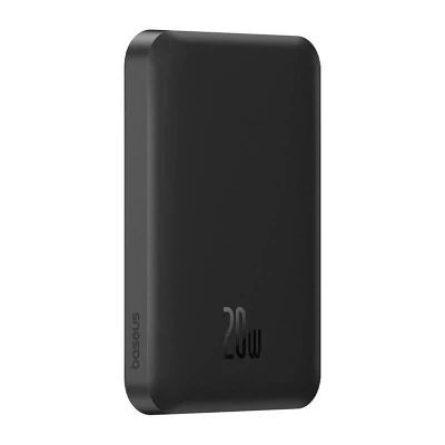 Baseus 5000mAh 20W černá magnetická mini powerbanka