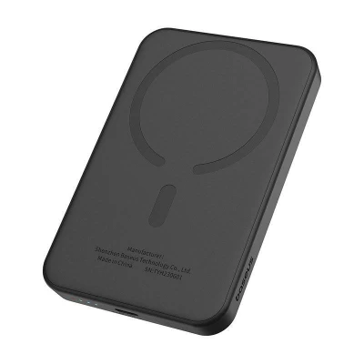 Baseus 5000mAh 20W černá magnetická mini powerbanka
