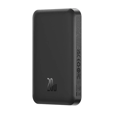Baseus 5000mAh 20W černá magnetická mini powerbanka