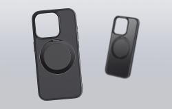 Baseus Magnetické pouzdro pro iPhone 15 Plus CyberLoop Series (černé)