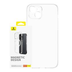 Baseus Magnetické pouzdro pro iPhone 15 Plus OS-Lucent Series (čiré) Baseus Magnetické pouzdro pro iPhone 15 Plus OS-Lucent Series (čiré)