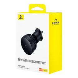 Baseus Magnetický držák telefonu do auta MagPro 15W (černý)