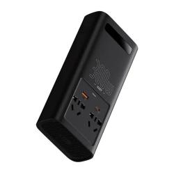 Baseus Měnič napětí 300W (220V CN/EU) (černý)