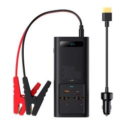 Baseus Měnič napětí 300W (220V CN/EU) (černý)