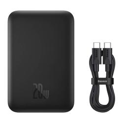 Baseus Mini bezdrátová powerbanka 20W (černá)