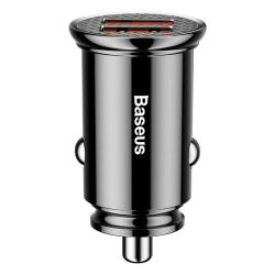 Baseus nabíječka do auta 2xUSB QC3.0 5A 30W (černá) Baseus nabíječka do auta 2xUSB QC3.0 5A 30W (černá)