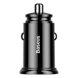 Baseus nabíječka do auta 2xUSB QC3.0 5A 30W (černá)