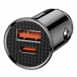 Baseus Nabíječka Circular PD QC4.0+ 5A 30W (černá) Baseus Nabíječka Circular PD QC4.0+ 5A 30W (černá)