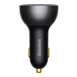 Baseus Nabíječka do auta Superme, USB, USB-C, 140 W (černá)
