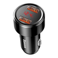 Baseus Nabíječka Magic 2x USB QC 3.0 45W (černá)