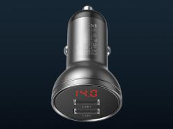 Baseus Nabíjačka s displejom 24W + kábel USB 3v1 1,2m