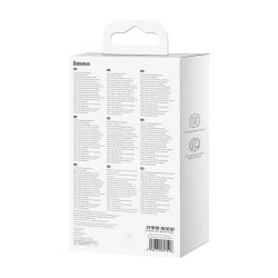Baseus Nástěnná nabíječka GaN5 Pro 2xUSB-C + USB, 65W (bílá)