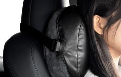 Baseus Oboustranný polštář do opěrky hlavy automobilu s podložkou Comfort Ride (černý)