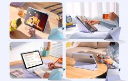 Baseus Ochranné pouzdro Minimalist pro iPad Pro (2018/2020/2021/2022) 11[34] (fialové)