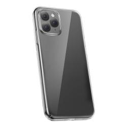 Baseus Pouzdro Crystal Series pro iPhone 11 pro max (čiré) + tvrzené sklo + čisticí sada