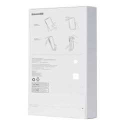 Baseus Pouzdro Crystal Series pro iPhone 14 Plus + tvrzené sklo