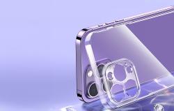 Baseus Puzdro Crystal Series pre iPhone 14 Plus + tvrdené sklo