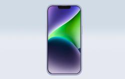 Baseus Pouzdro Liquid Silica Gel pro iPhone 14 Plus (levandulové) + tvrzené sklo + čisticí sada