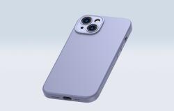 Baseus Puzdro Liquid Silica Gel pre iPhone 14 Plus (levanduľové) + tvrdené sklo + čistiaca sada