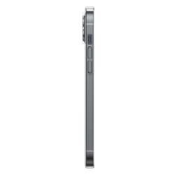 Baseus Pouzdro na telefon Magnetic Crystal Clear pro iPhone 13 (průhledné) s ochranným krytem displeje z tvrzeného skla a čisticí sadou