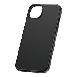 Baseus Pouzdro na telefon pro iPhone 15 Plus Fauxther Series (černé)