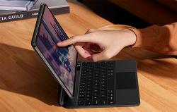 Baseus Pouzdro s klávesnicí Pro Brilliance pro iPad 12,9[34] (2018/2020/2021) (šedé)