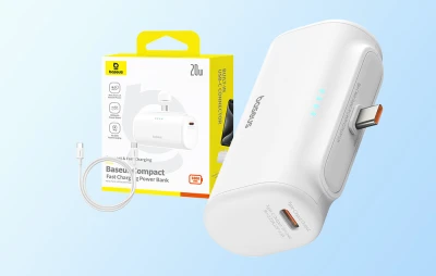 Baseus Compact bílá 5000mAh 20W USB-C powerbanka