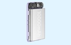 Baseus Powerbanka Magnetic Mini 10000mAh 20W MagSafe (fialová)