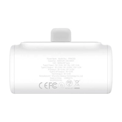 Baseus Compact IP bílá 5000mAh 20W powerbanka