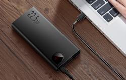 Baseus Powerbanka Adaman Metal, 10000mAh, 22,5W (černá)