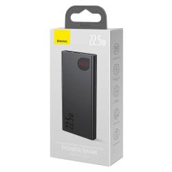 Baseus Powerbanka Adaman Metal, 10000mAh, 22,5W (černá)