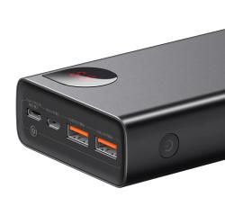 Baseus Powerbanka Adaman Metal 20000mAh PD QC 3.0 65W 2xUSB USB-C micro USB (černá)