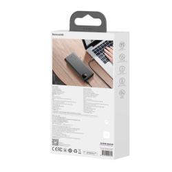 Baseus Powerbanka Adaman Metal 20000mAh PD QC 3.0 65W 2xUSB USB-C micro USB (černá)
