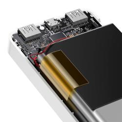 Baseus Powerbanka Bipow 30000mAh, 15W (bílá)