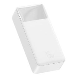 Baseus Powerbanka Bipow 30000mAh, 15W (bílá)
