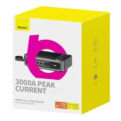 Baseus Powerbanka / Jump Starter Super Energy Ultra, 3000A (černá)