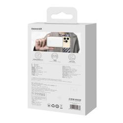 Baseus Powerbanka Magnetic, 10000mAh, USB-C 20W (biela)