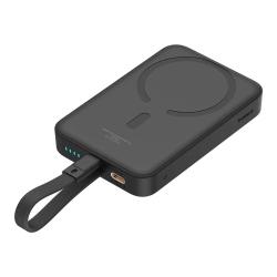 Baseus Powerbanka Magnetic Mini 10000mAh, Lightning 20W MagSafe (černá)