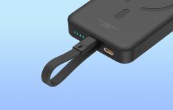 Baseus Powerbanka Magnetic Mini 10000mAh, Lightning 20W MagSafe (černá)