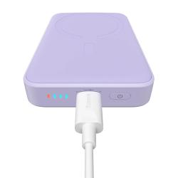Baseus Powerbanka Magnetic Mini 10000mAh 20W MagSafe (fialová)