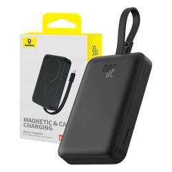 Baseus Powerbanka Magnetic Mini 10000mAh, USB-C 30W MagSafe (černá)