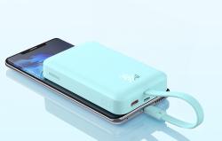Baseus Powerbanka Magnetic Mini 10000mAh, USB-C 30W MagSafe (modrá)