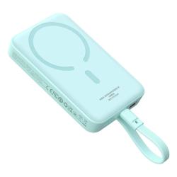Baseus Powerbanka Magnetic Mini 10000mAh, USB-C 30W MagSafe (modrá)