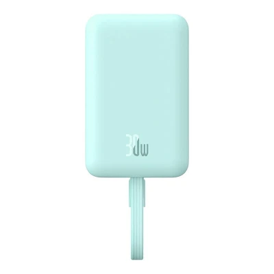 Baseus Powerbanka Magnetic Mini 10000mAh, USB-C 30W MagSafe (modrá)