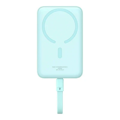 Baseus Powerbanka Magnetic Mini 10000mAh, USB-C 30W MagSafe (modrá) (VÝPRODEJ)