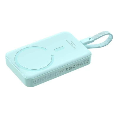 Baseus Powerbanka Magnetic Mini 10000mAh, USB-C 30W MagSafe (modrá) (VÝPREDAJ)