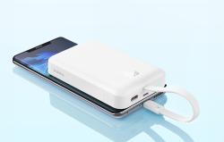 Baseus Powerbanka Magnetic Mini 10000mAh, USB-C30W MagSafe (bílá)