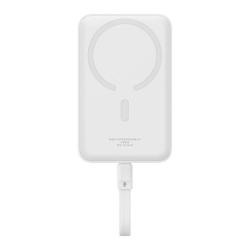 Baseus Powerbanka Magnetic Mini 10000mAh, USB-C30W MagSafe (bílá)